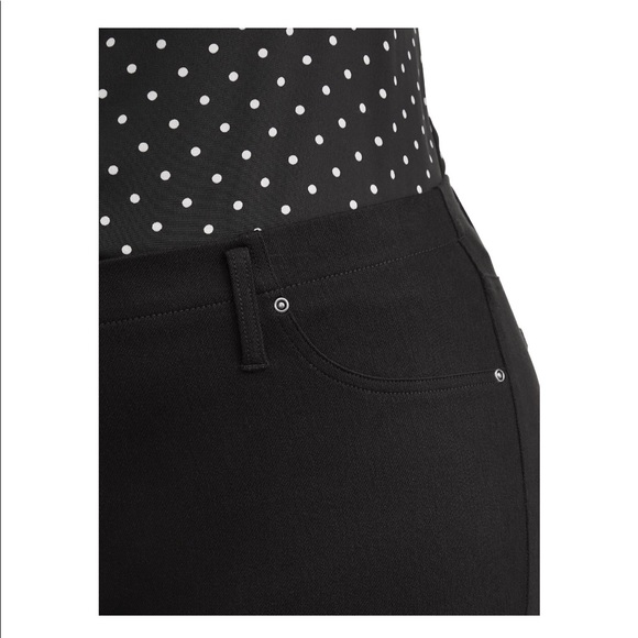 New plus size Jegging black Terra & Sky 5X - Picture 4 of 5